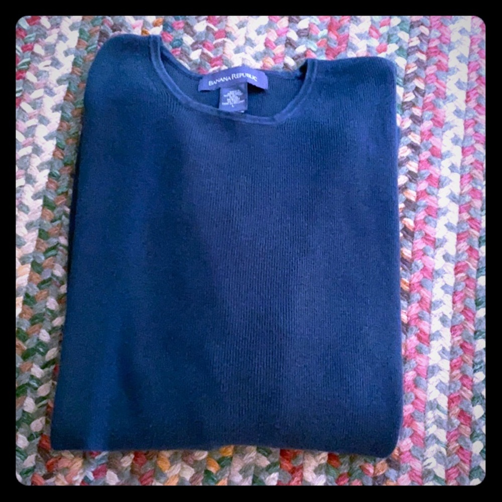 BR Classic Micro-Ribbed Crew Neck Sweater